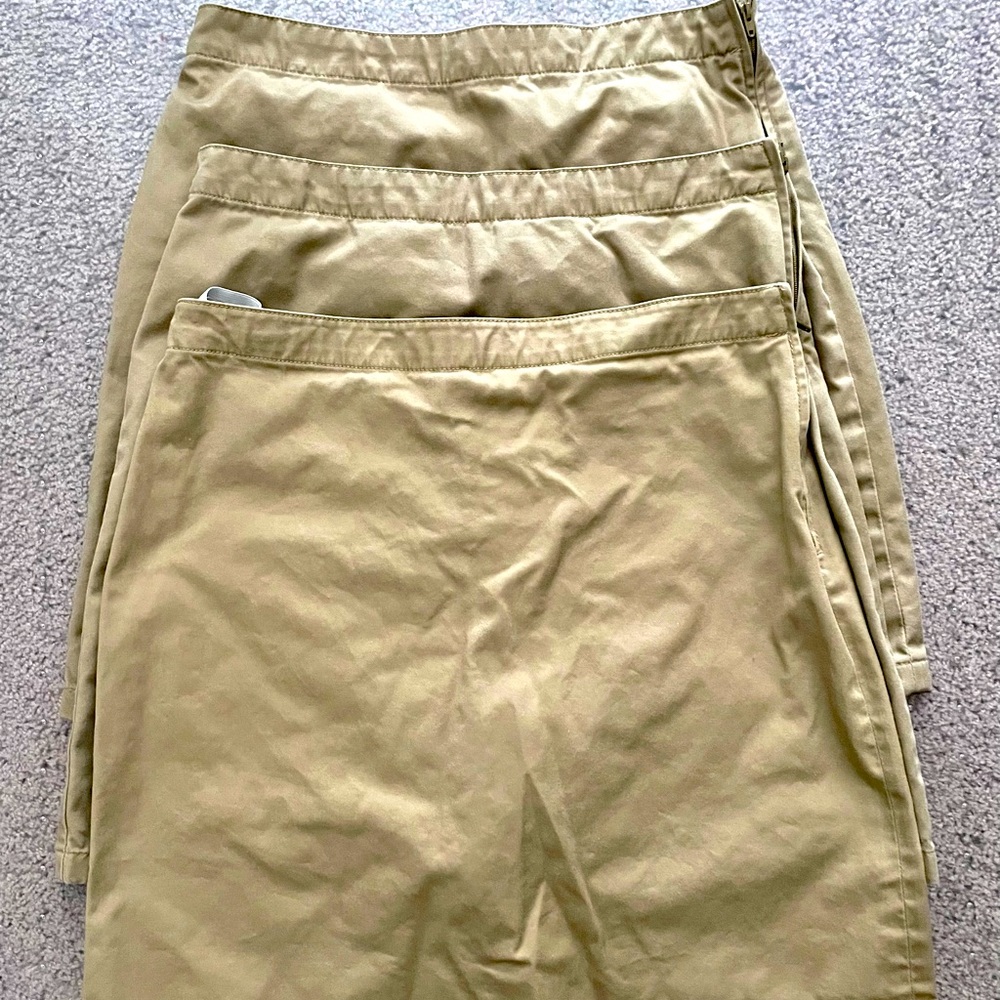 Land’s End Girls Uniform Skorts Size 16